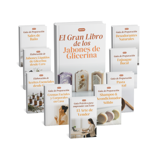 El Gran Libro de los Jabones de Glicerina + 9 Bonus